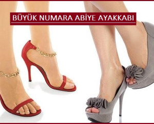 Büyük Numara Bayan Abiye Ayakkabılar